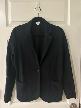 J. Crew Black Single-Button Women's Blazer Jacket